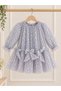 Babyaden Colorful Polka Dot Patterned Flared Tulle Baby Girl Dress