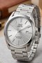 Silver Color 50. Year Custom Stainless Steel 42mm with Calendar Miyota 8215 Automatic Men's Wristwatch - 2