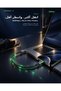 كابل USB-C إلى Lightning، شحن ونقل بيانات بقوة 36 واط، مع مؤشر ضوئي للشحن، طول 1 متر، أسود - 2