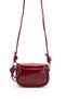 Adjustable Knot Detail Strap Women's Crossbody Bag Juno Burgundy - 4