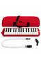 32K Melodica – 32-Key Melodica with Musical Notation, Hose, and Carrying Bag