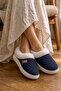 Kex 014 Women's Plush Fur Quilted House Slippers - Warm, Soft, Thick Soled Slippers - 2