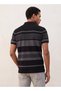 Basics Regular Fit Pique Polo T-shirt with Stripes - 3
