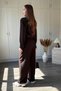 High Collar Button Detailed Palazzo Suit - 4