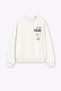 Women's Premium Fabric 3 Thread Raised Printed Sweatshirt - 2