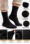 Men's Thermal Socks 6-Pack 90% Cotton Seamless Winter Thick Warm Socks 41-44 Assortment - 2