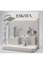 Set of 4 Premium Robot Shower Set Bathroom-Sink Mixer -Kitchen Faucet Fountain Tap Stylish Design Set of 4 Brass Material Chrome Bowl