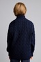 Boy's Half-Zip Bear-Print Knit Sweater G3080A826WN - 4