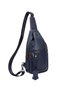 Genuine Leather Men's Crossbody Chest Bag - Multi-Compartment Body Bag Sling Bag - 7