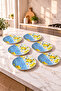 Limonte 6 Piece Cake Set - 5