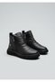 D26Kb-1015 Genuine Leather Double Zipper Comfort Boots for Women - 2