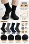 Men's Thermal Socks 6-Pack 90% Cotton Seamless Winter Thick Warm Socks 41-44 Assortment - 4