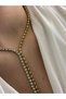Semi-Precious Semi-Waterway Stone Necklace - 3