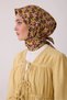 Mixed Pattern Twill Silk Scarf 4402D