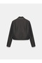 60826 Leather Detailed Crop Jacket - 6