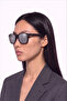 Relsa Black Grey Mirror Sunglasses - 3