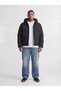 Jjgalaxy Puffer Drawstring Hood Inflatable Black Men's Coat 12303958 - 4