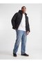 Jjgalaxy Puffer Drawstring Hood Inflatable Black Men's Coat 12303958 - 5