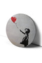 Decorative Round Canvas Painting - Artcnvsovl40 - 2