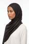 Chain Flow Shawl Black - 3