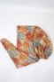 Floral Patterned Practical Scarf, No Need for Needles, Ready-To-Wear Scarf - 2