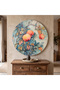 Decorative Round Canvas Painting - Artcnvsovl26
