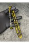 Cutting High End Moire Clamping Amber Rosary