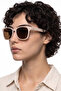 Relsa Beige Brown Sunglasses - 3