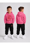Children's Hooded Sweatshirt Tracksuit Set 2-Piece Printed Top and Bottom Set