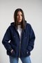 Women's Hooded Long Sleeve Fleece-Lined Winter Thick Sweatmont Cty-Abr-6953