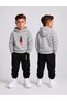 Children's Hooded Sweatshirt Tracksuit Set 2-Piece Printed Top and Bottom Set