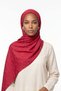 Chain Flow Shawl Red