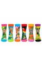 Tropical Animal Patterned Colorful Unisex Socks Set - 5