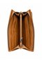 Unisex Genuine Leather Wallet with Multiple Compartments, Zipper, Large Size Card Holder and Passport Wallet - 5