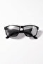 Flyn Black Grey Mirror Men's Sunglasses - 4
