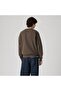 Men's Brown Crewneck Sweatshirt 0083Q-0027 - 2