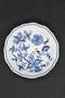 Onion Pattern Whale Tail Blue White Porcelain Turkish Coffee Cup 80 ml - 5