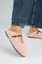 Rirta Women's Tedy Flat Elegant Buckle Powder Slippers - 4