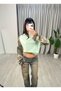 Selina Reglan Blouse Water Green - 3