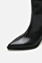 Sosa Women's Pointed Toe Short Heeled Boots A016- K4002 - 5