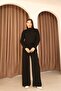 Ribbed Crop Trousers Double Set - 2