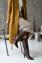 Rumba Brown Bellows (7 cm Heel) Pull-On Daily Women's Boots - 2