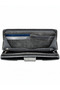 Women's Genuine Leather Wallet with Multiple Compartments, Zipper, Large Size Card Holder and Passport Wallet - 8