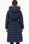 Women's Coat Navy Blue Z9779 - 2