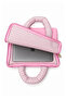 Bow Embroidered Parachute Laptop Bag - 7