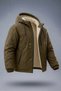 Men's Thick Water and Cold Resistant Winter Fur Premium Coat - 3