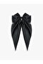 Satin Textured Bow Hair Clip