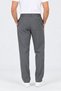 Battal Size Men's Lycra Regular Fit Fabric Trousers Dark Gray - 5