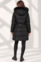 Women's Coat Plain Black Z9764 - 2
