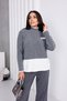 Half Fisherman Sweater with Accessories - 3